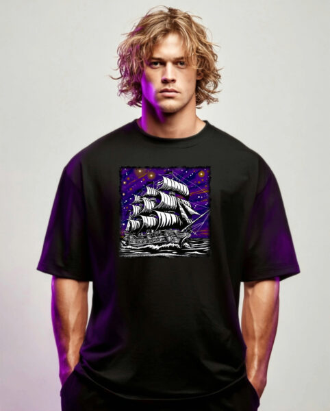 Oversized Heavyweight Fit - Cosmos Pirate