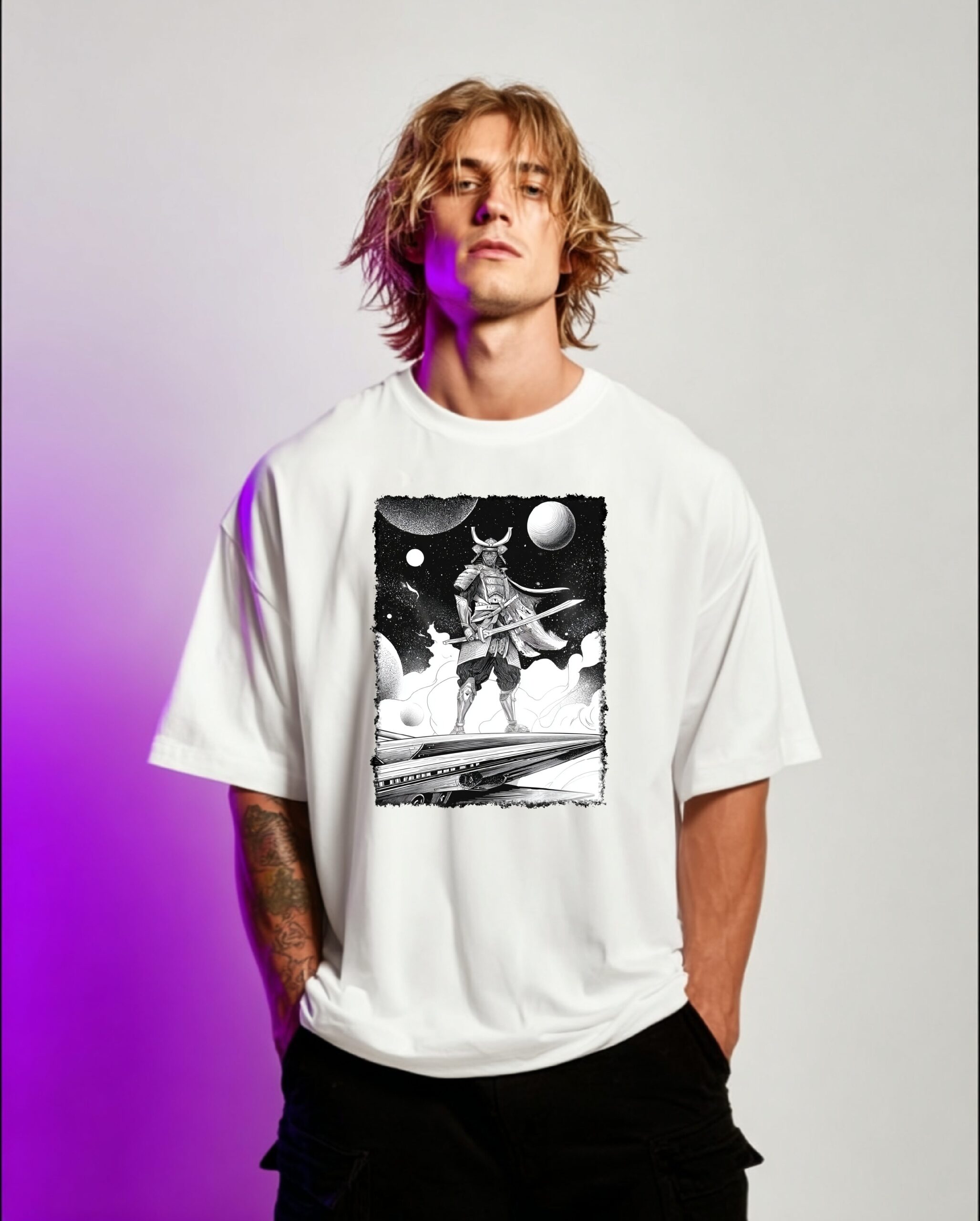 Oversized Heavyweight Fit - Galaxy Ronin